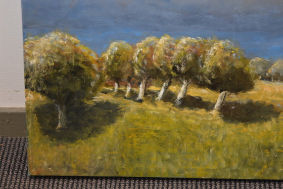 Image 1 of Artiste Joop Serno Paysage avec arc-en-ciel