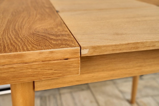Image 1 of Extendable Oak Dining Table by Jitona, 1960s Czechoslovakia