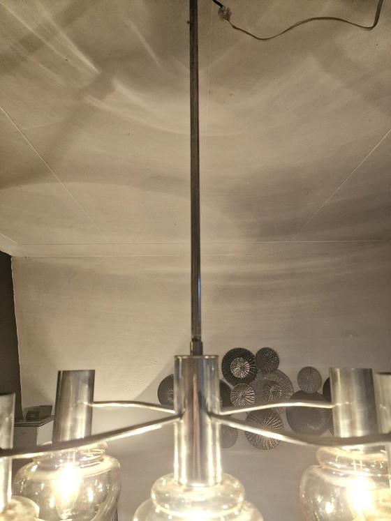 Image 1 of vintage Sciolari-stijl hanglamp atomic