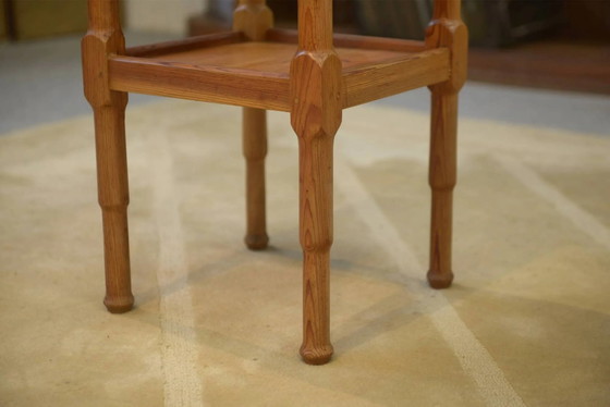 Par de mesitas de noche de pino de los años 60. – Madera, Vintage (photo 3 of 4)
