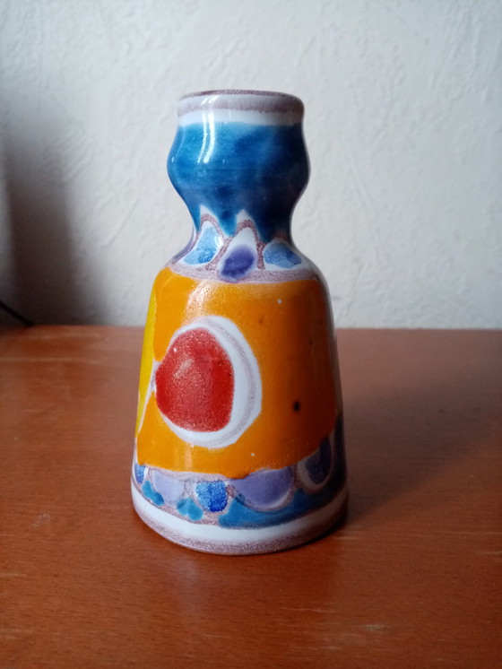 Image 1 of Jarrón de cerámica firmado Desimone Giovanni/Italia 12cm Años 60