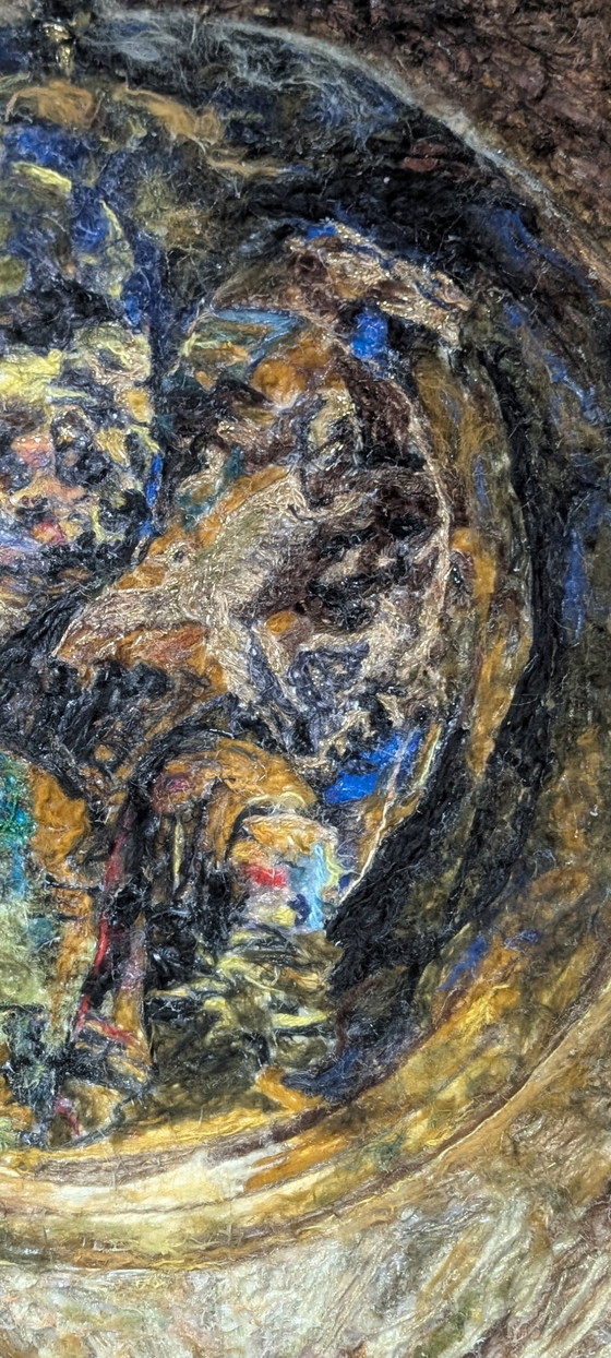 VANO – Between Worlds – Œuvre d'Art Originale en Fil – Peintures et dessins, Wool (photo 3 of 12)