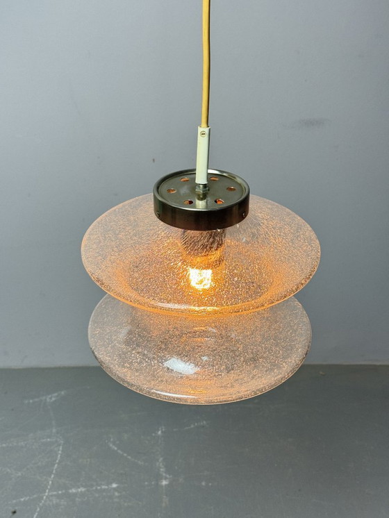 Image 1 of Mid-Century Design „Meerpaal“ Pendelleuchte von Raak Amsterdam, Modell B-1048. Niederlande, 1960er Jahre