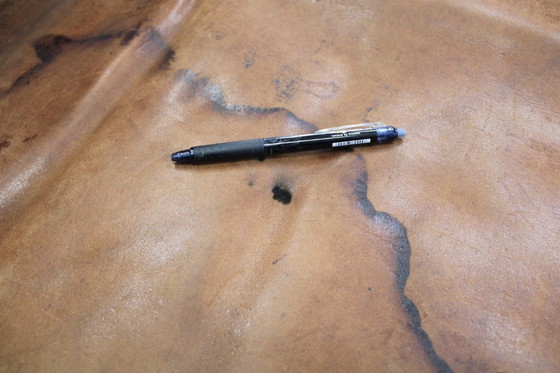 Image 1 of Tappetino da palestra vintage in pelle, anni '30, Cecoslovacchia