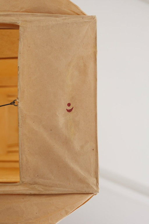 Akari 30P sculptural lamp/pendant by Isamu Noguchi, 1st edition, circa 1971