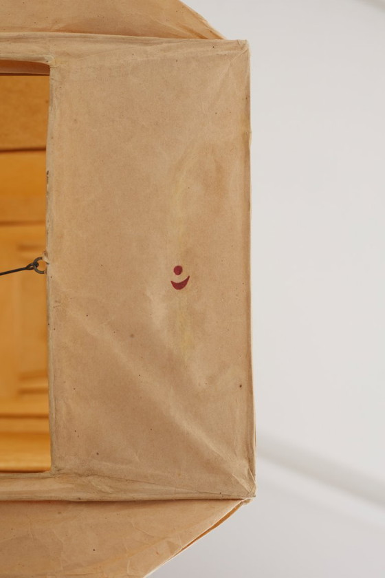 Image 1 of Lampe / suspencion sculpturale Akari 30P par Isamu Noguchi, 1ere édition, circa 1971