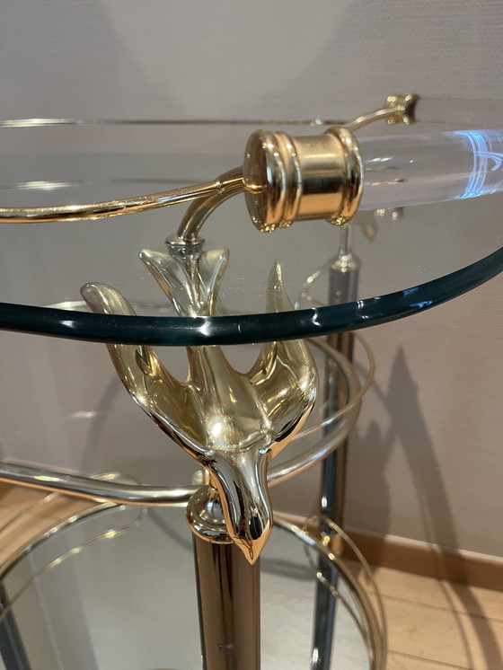 Image 1 of Couchtisch mit passendem Barwagen