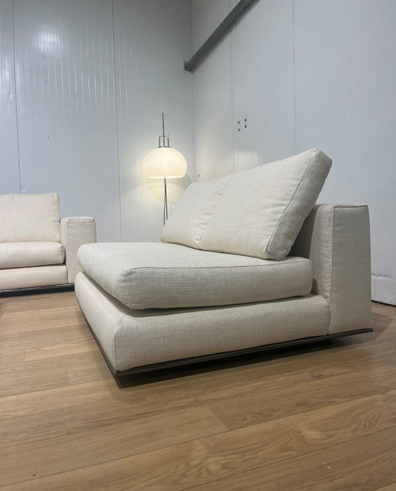 Set da 5 pezzi Minotti Hamilton – Rivestito di recente – Zona salotto, Other (photo 10 of 17)