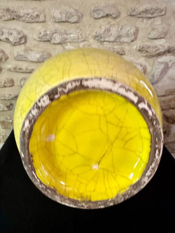 Image 1 of VASE JAPONISANT VINTAGE XXL