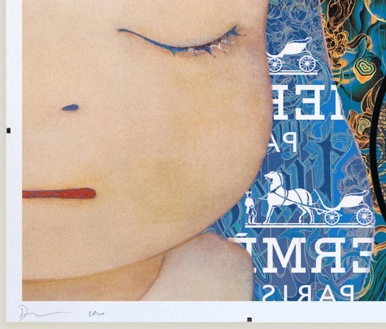 Image 1 of Death NYC - Nara X Hermes - serigrafía con marco