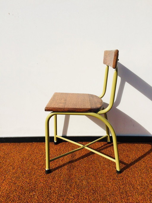 Vintage industrial TUBAX toddler chair [Vintage 50s] children's chair