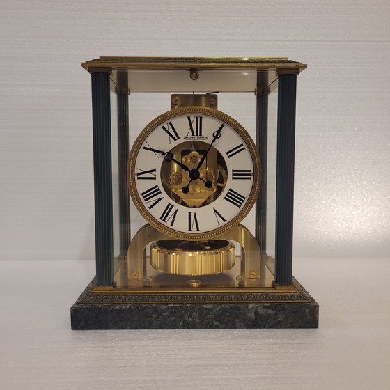 Image 1 of Reloj Bracket “Atmos Vendome” Jaeger Lecoultre, Mármol, Bronce Y Latón, 1962 – Suiza