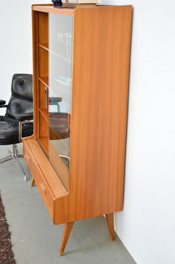 Image 1 of Vetrina vintage anni '60 in noce