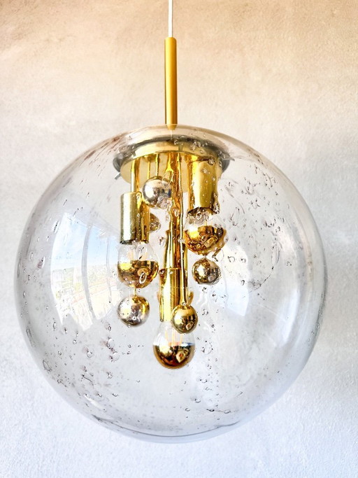 Vintage large Doria pendant lamp