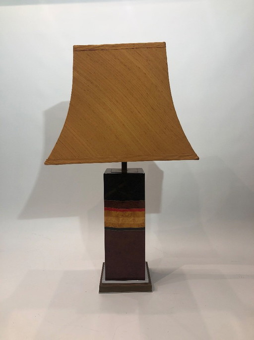 Jean-Claude Mahey tafellamp uit de jaren 70, Franse Hollywood Regency-stijl, mid-century