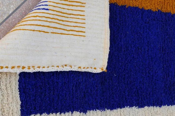 Handgemaakt loper tapijt 300cm x 100cm – Vloerkleden en tapijten, Wool, Modern (photo 7 of 13)