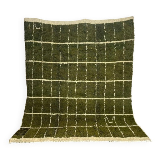 Natural handmade Berber rug 3x2 m