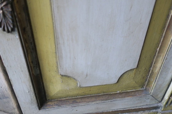 Gustaviaans beschilderd buffet/dressoir, Zweden 1780 – Wood (photo 7 of 21)