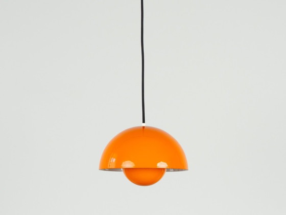Set van 2 Deense vintage bloempotlampen van Verner Panton, Louis Poulsen, 1968 – Hanglampen, Other (photo 7 of 7)