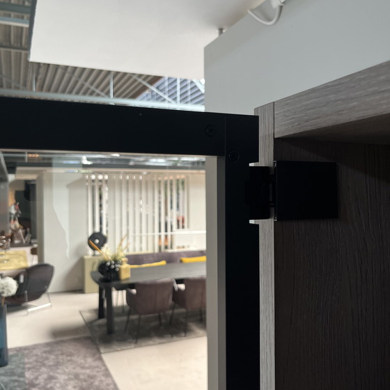 Image 1 of Novamobili TV wall cabinet with display case with LED