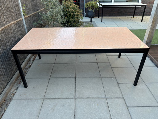 Zellige Garden Table / Mosaic Tiles - 200 x 100 cm - 6 pers.