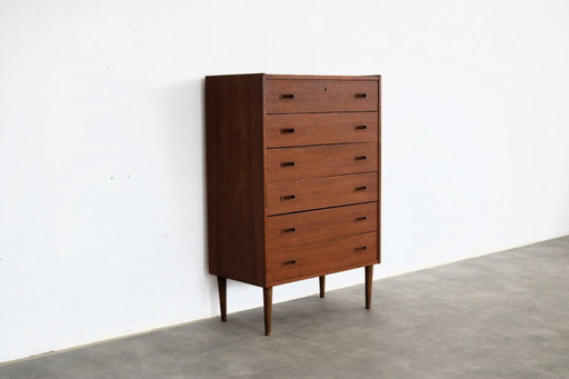 cómoda antigua de teca