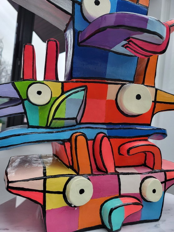 Image 1 of Jacqueline Schäfer - Totem Argent XXL 50/75