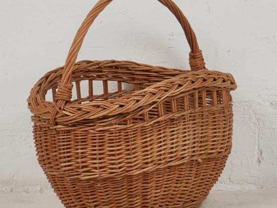 Antique decorative wicker basket (c.1930) #2 – Decorative Objects (photo 2 of 9)