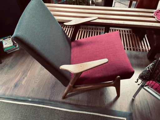 Vintage chairs 40s/50s Louis v. Teeffelen