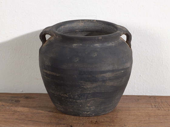 Antique dark-toned vase (c.1900) #6 – Ceramic (photo 34 of 40)