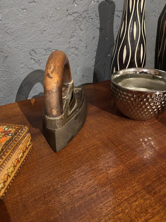 Ferro da stiro antico originale vintage – Germany, Oggetti decorativi, Legno (photo 2 of 8)