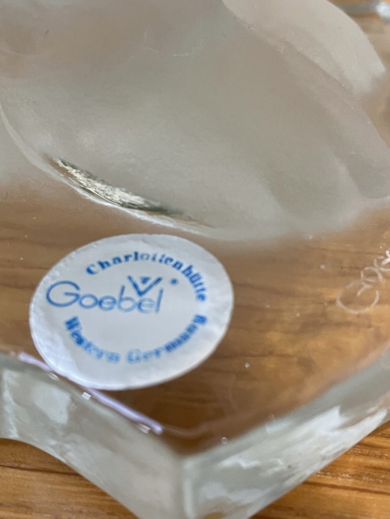 Image 1 of Oso Goebel en Cristal Esmerilado