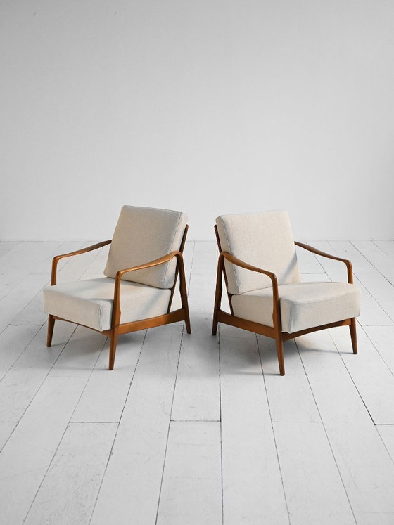 Image 1 of Pair of German armchairs, 1960s