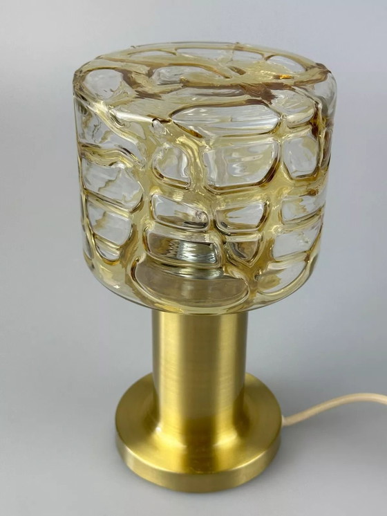 Image 1 of Lampe de table des années 60 70 Laiton Doria Leuchten Germany Design