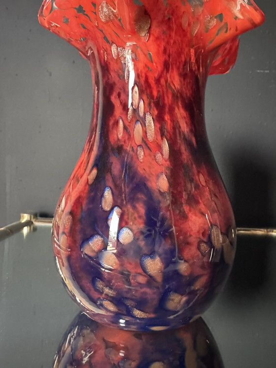 Image 1 of Murano glass vase from the 1970s