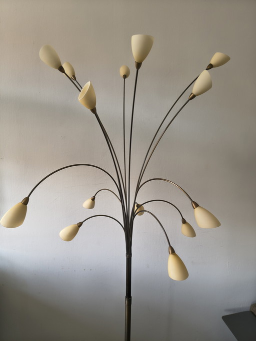 Vintage vloerlamp Steinhauer Tarda 