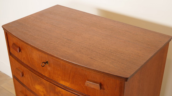 Image 1 of Commode vintage | 6 tiroirs | Design danois | Façade ronde