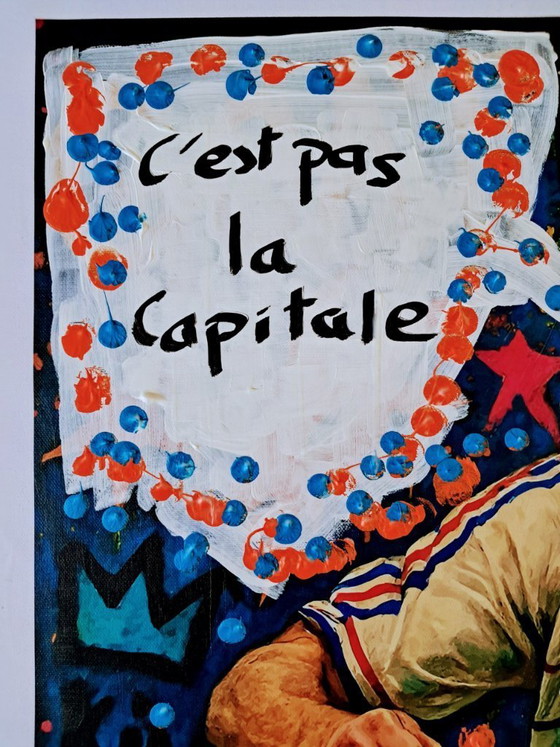 Image 1 of Enzo SAN MARCO - Marseille Baby 1 - Eerbetoon aan Alberto RICARDO - Kunstenaarsdoek