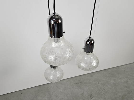 Image 1 of Lampe suspendue cascade vintage, New Old Stock