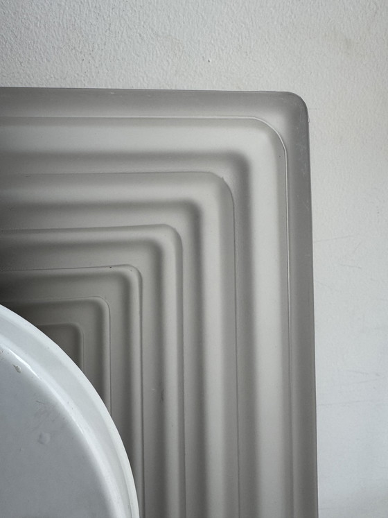 Image 1 of Limburg Pyramid Glass Ceiling Light, 1980s