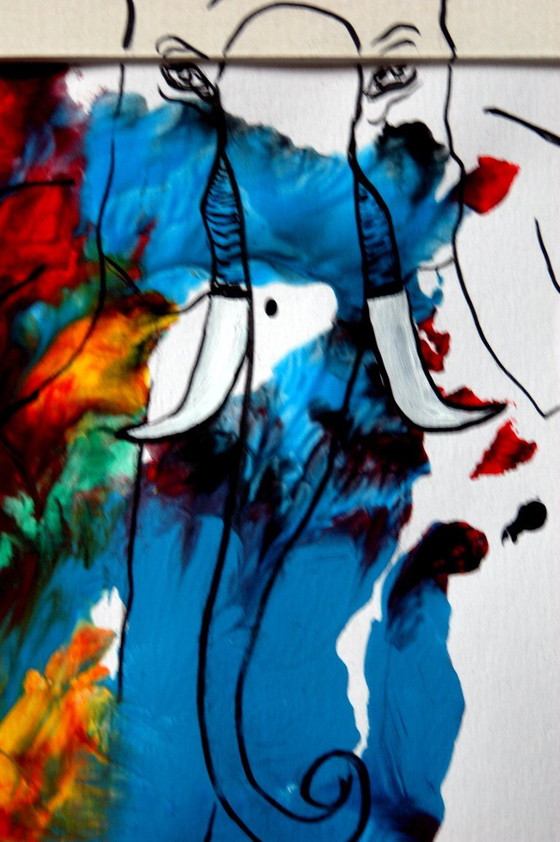 Abstract Elephant 3 – Arte, Canvas (photo 2 of 7)