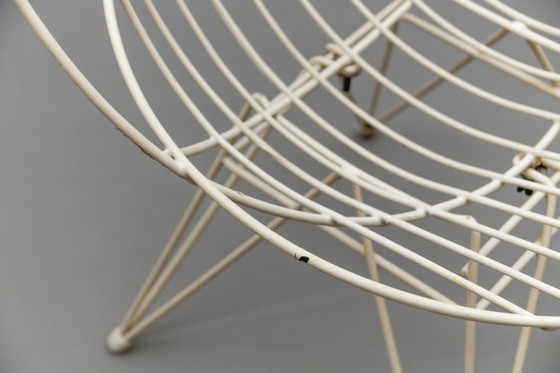 Image 1 of Combex Wire Chair and Combex Wire Table by Cees Braakman for Pastoe, Netherlands, 1950s, Set of 3