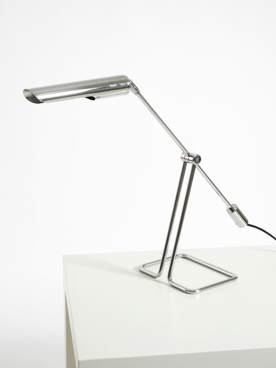 Image 1 of Tischleuchte aus verchromtem Metall aus den 1980er Jahren von Abo Randers für IKEA