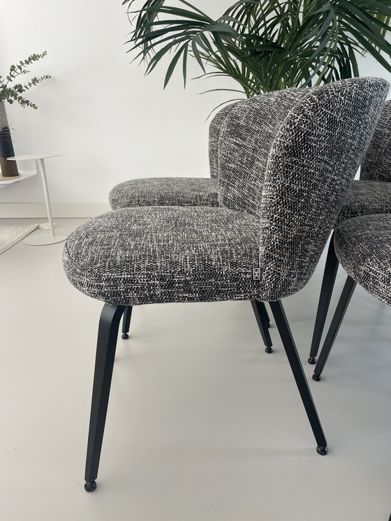 Image 1 of 8 sedia da pranzo nero carbonio Eichholz