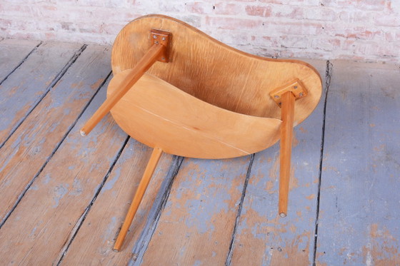 Tavolino Mid-Century originale, Faggio, Compensato, Ben conservato, Ceco, anni '50 – Tavolini, Legno (photo 5 of 8)