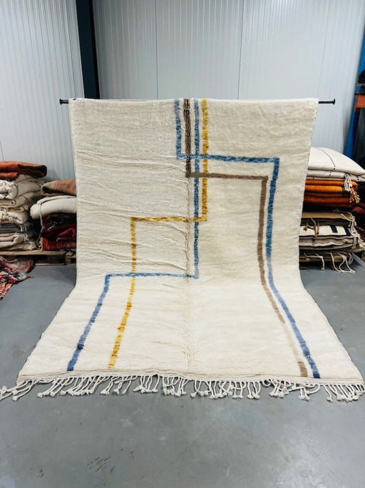 Magnifico tappeto in lana lavorato a mano, 250 cm x 150 cm