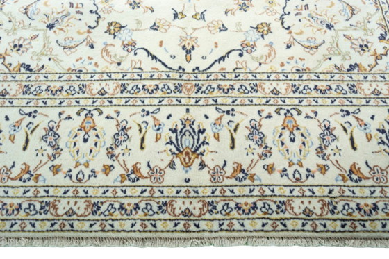 Image 1 of Elégant tapis d'Orient Kashan noué à la main en liège - 290 x 200 cm