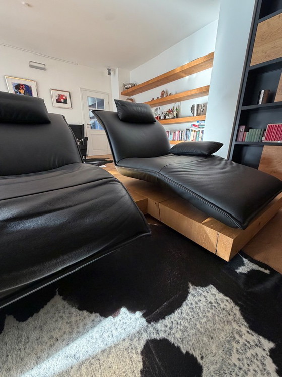 KOINOR Free Motion Divano in pelle di design – elettrico, girevole, scorrevole – 320 cm – Sofà (photo 14 of 14)