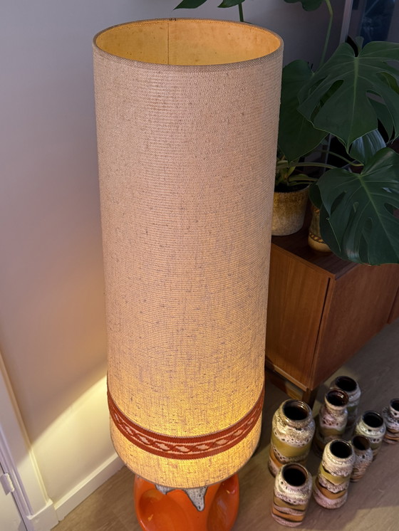 Image 1 of West Germany floor lamp with original shade
