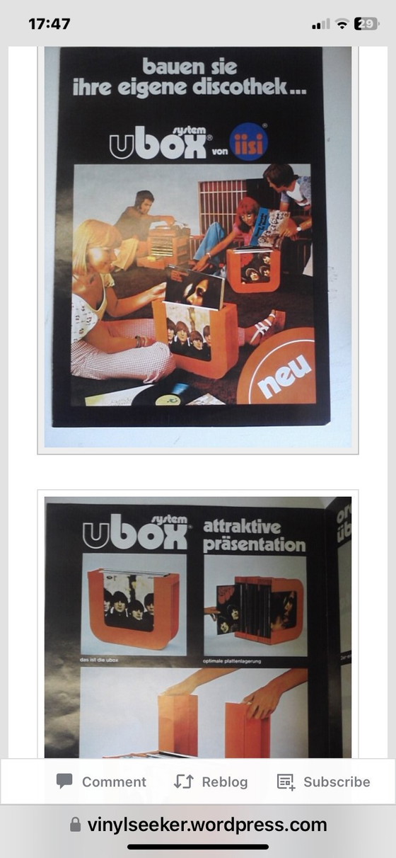 Image 1 of 8 Stück Space Age Design Teller Tabletts